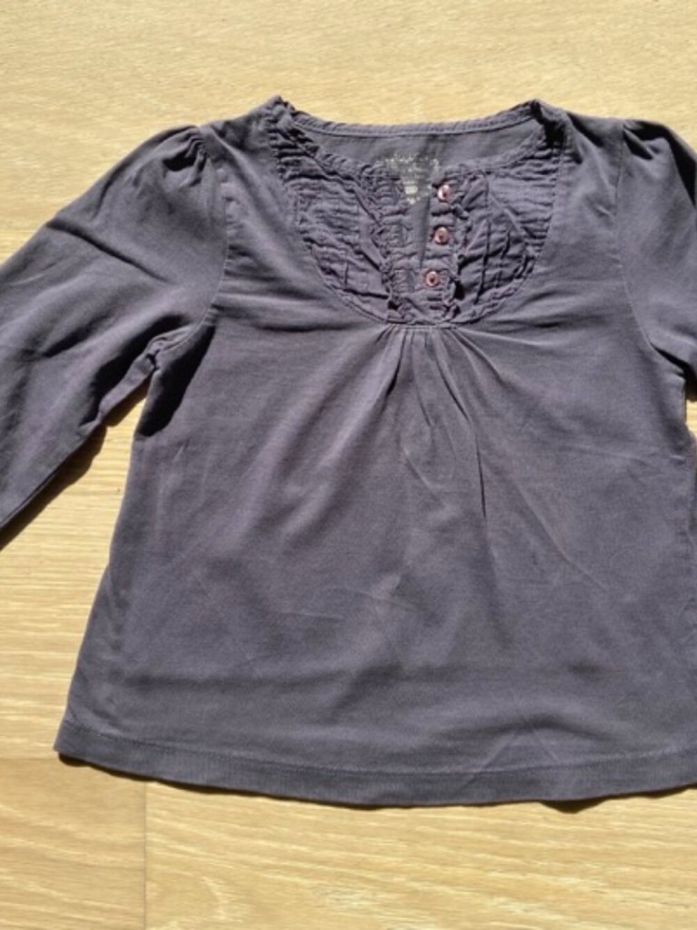 Monoprix light purple cotton blouse, Toddler: 36 months
